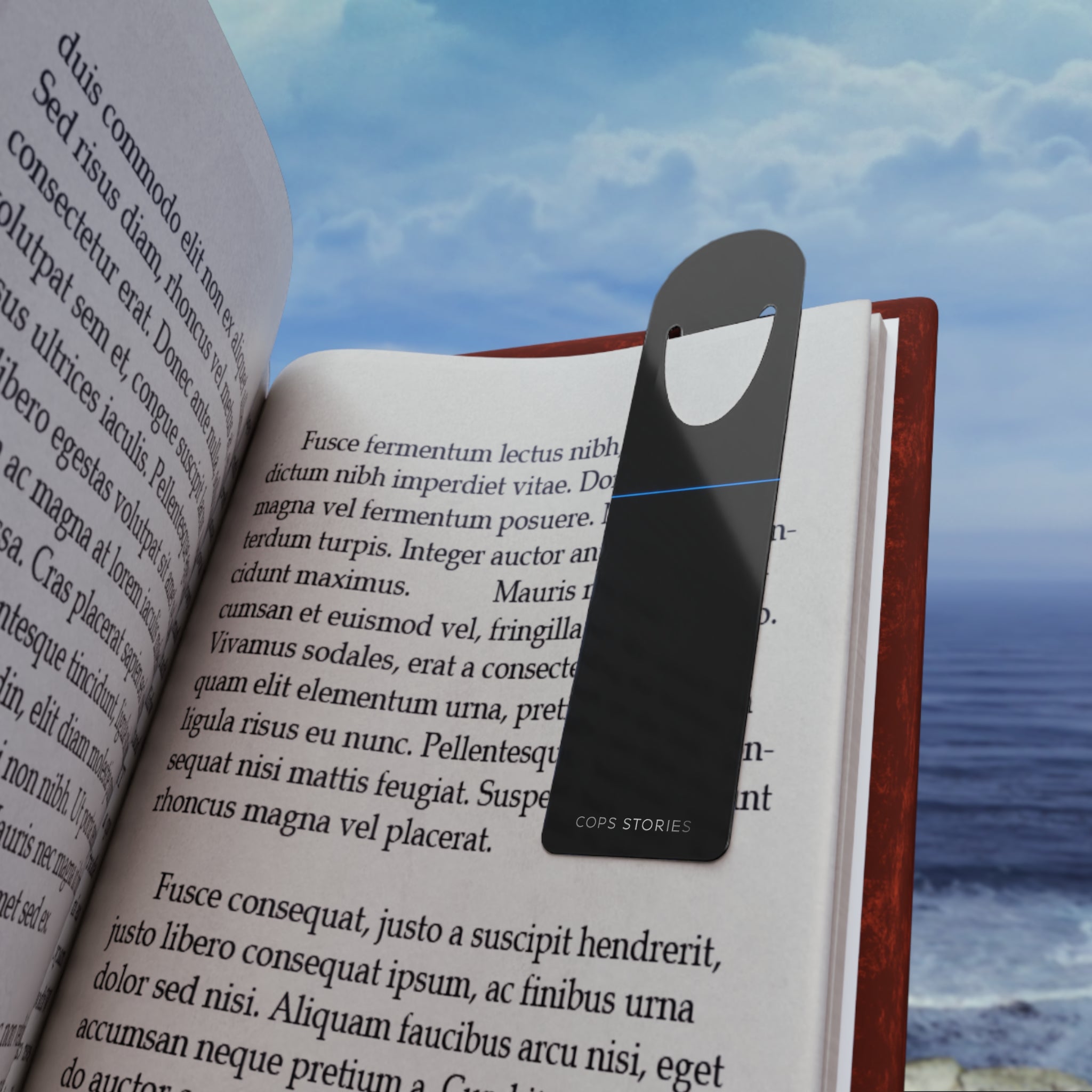 Stylish Bookmark for Readers - Minimalist Metal Design